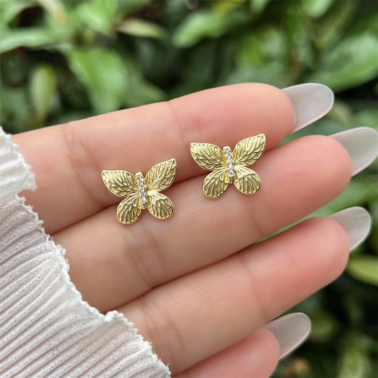 Delicate Butterfly Earrings