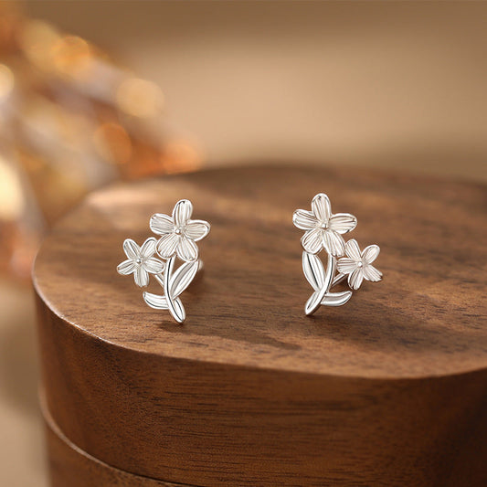 Delicate Flower Earrings