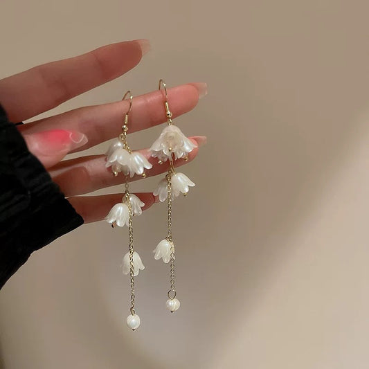 Delicate Lily Earrings