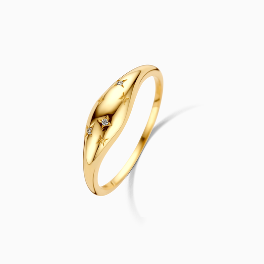 Gold Dome Ring