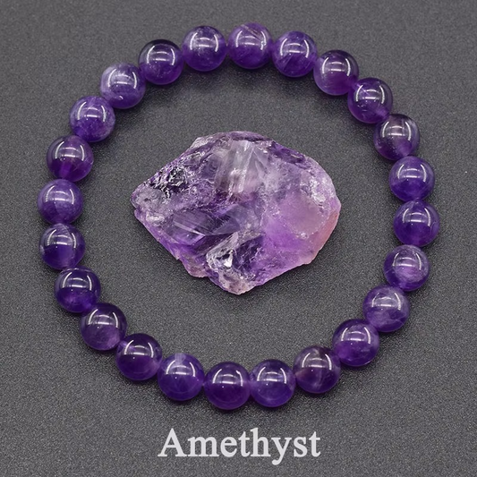 Elegant Amethyst Bracelet