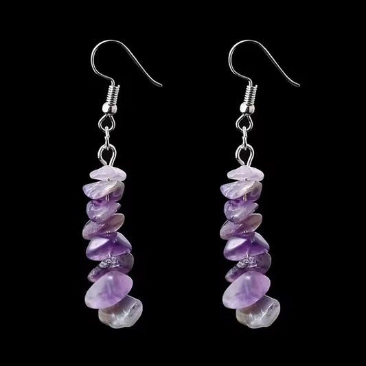 Elegant Amethyst Drop