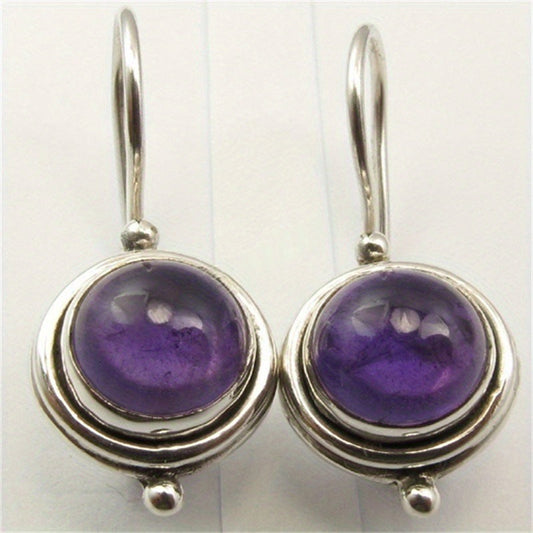 Elegant Amethyst Earrings