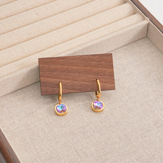 Elegant Amethyst Earrings