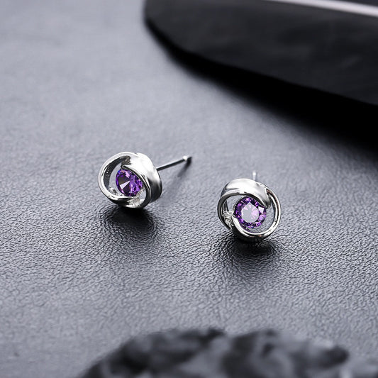 Elegant Amethyst Earrings