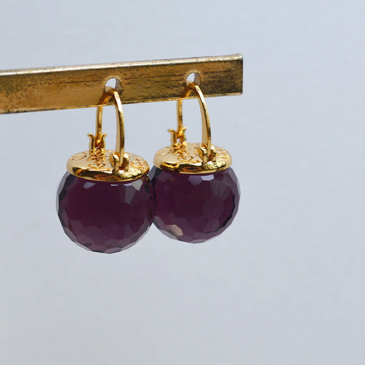 Elegant Amethyst Earrings