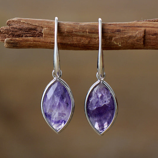 Elegant Amethyst Earrings