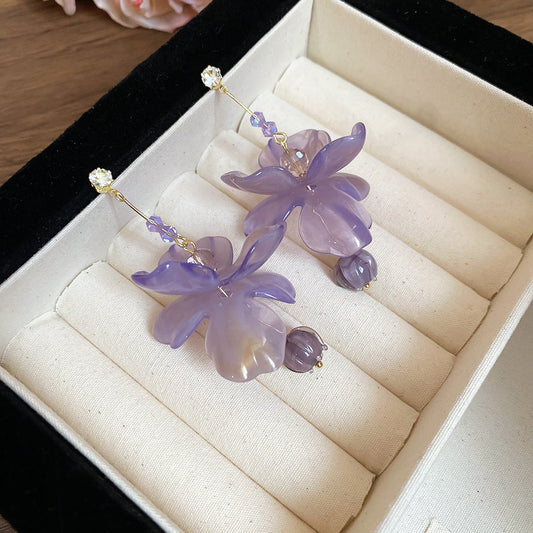 Elegant Amethyst Earrings