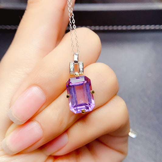 Elegant Amethyst Necklace