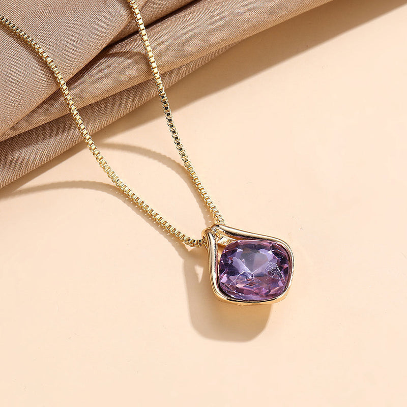 Elegant Amethyst Necklace