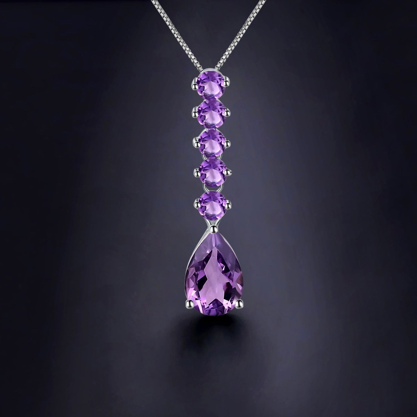 Elegant Amethyst Necklace