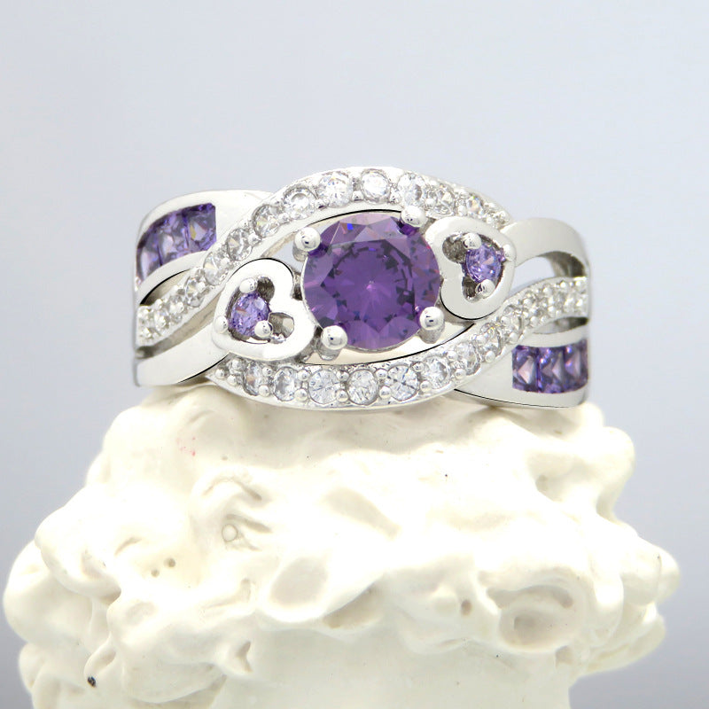 Elegant Amethyst Ring