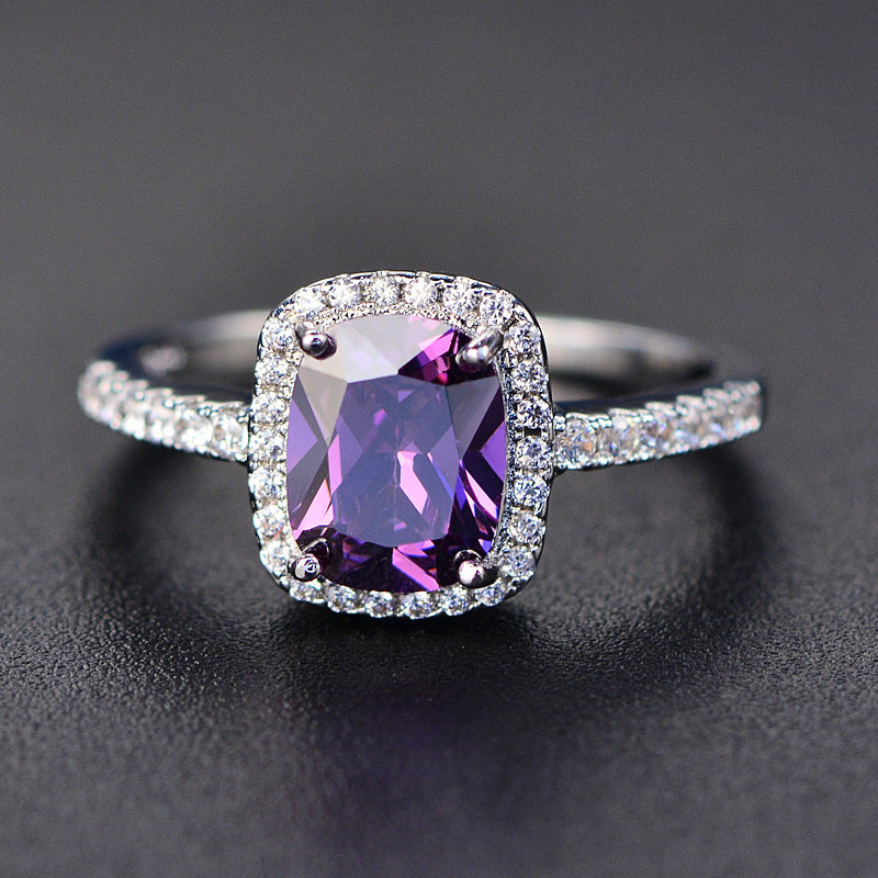 Elegant Amethyst Ring