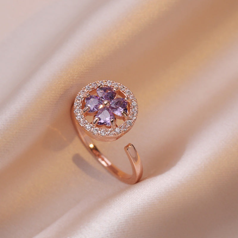 Elegant Amethyst Ring