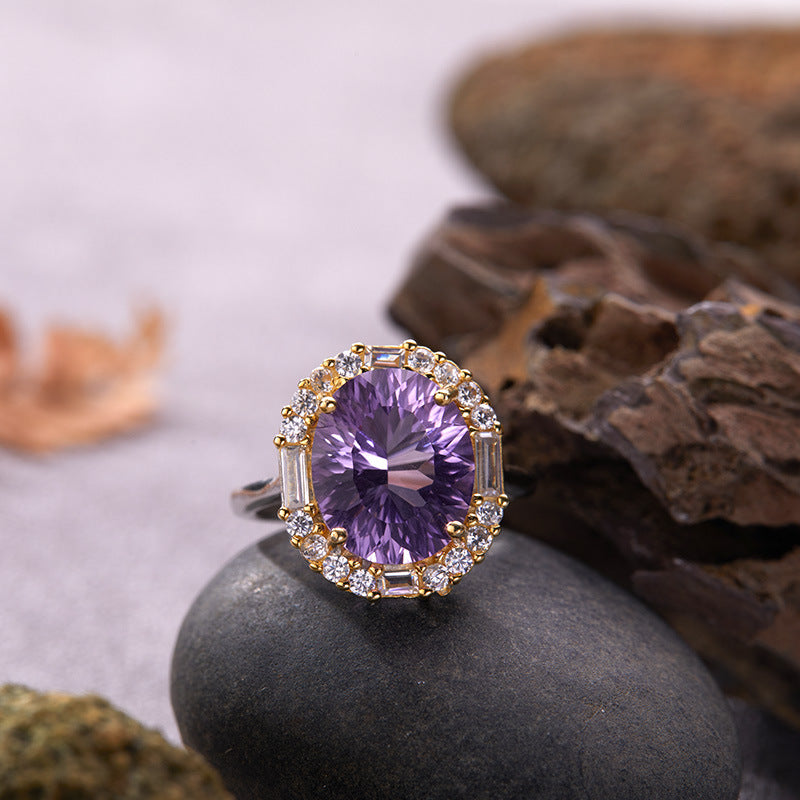 Elegant Amethyst Ring