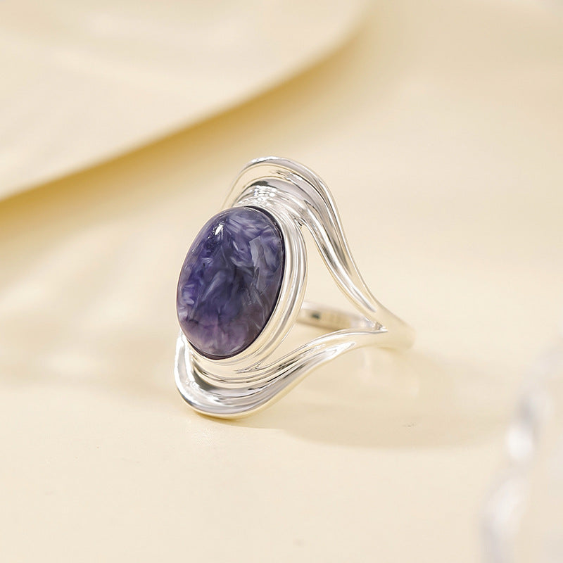 Elegant Amethyst Ring