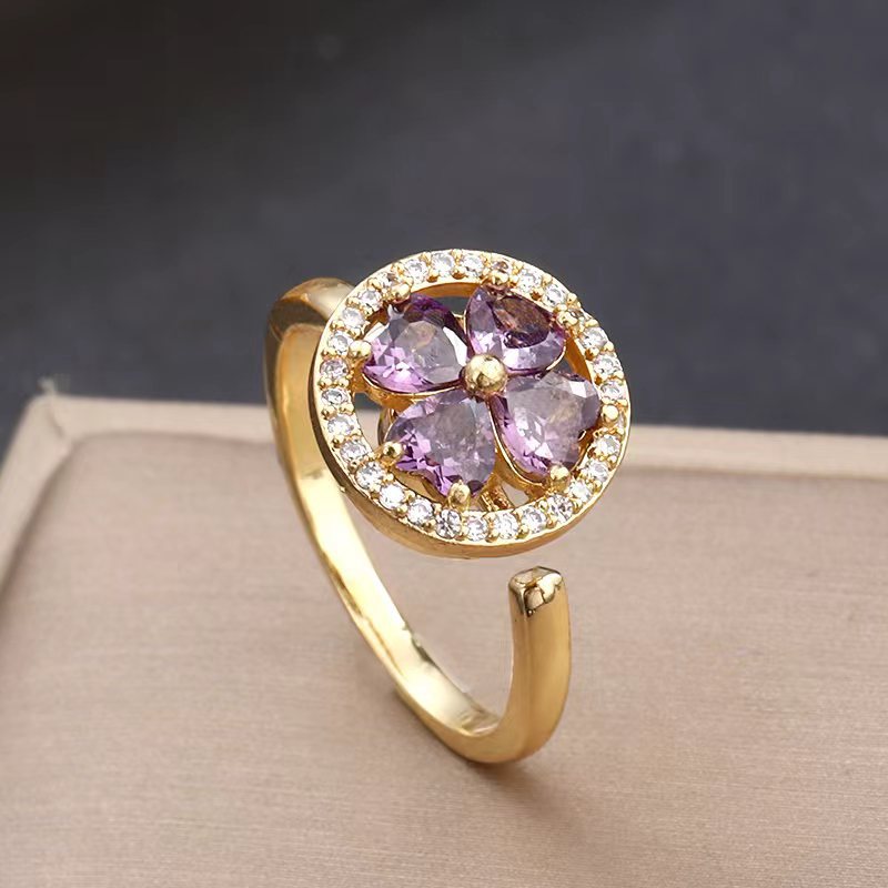 Elegant Amethyst Ring
