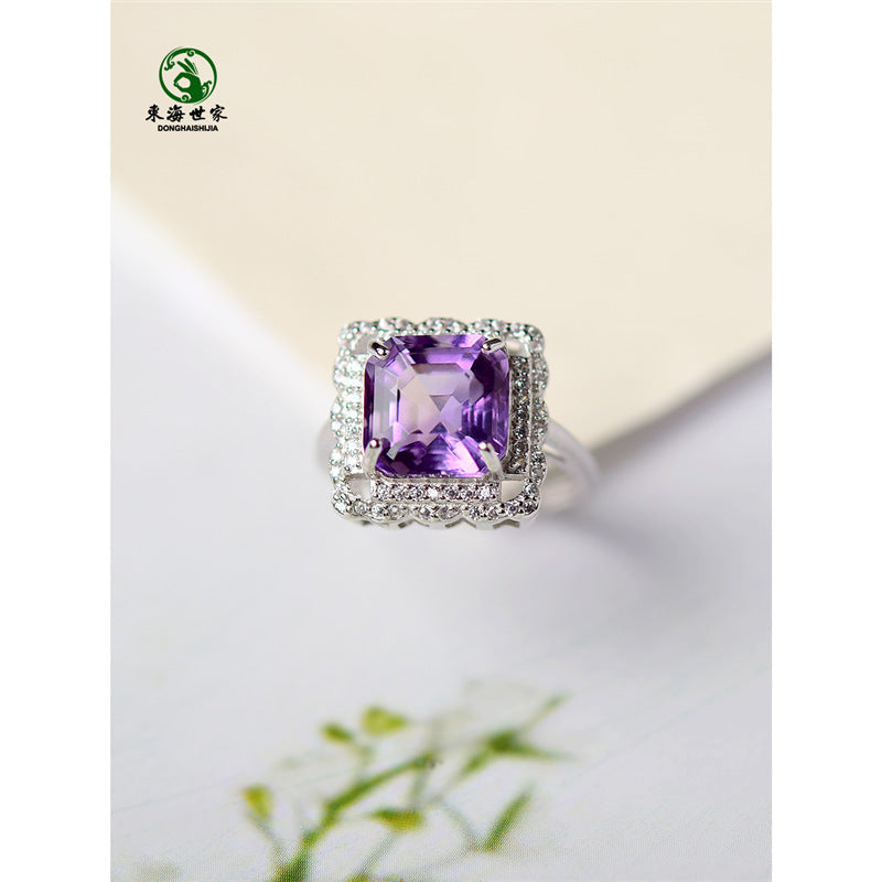 Elegant Amethyst Ring