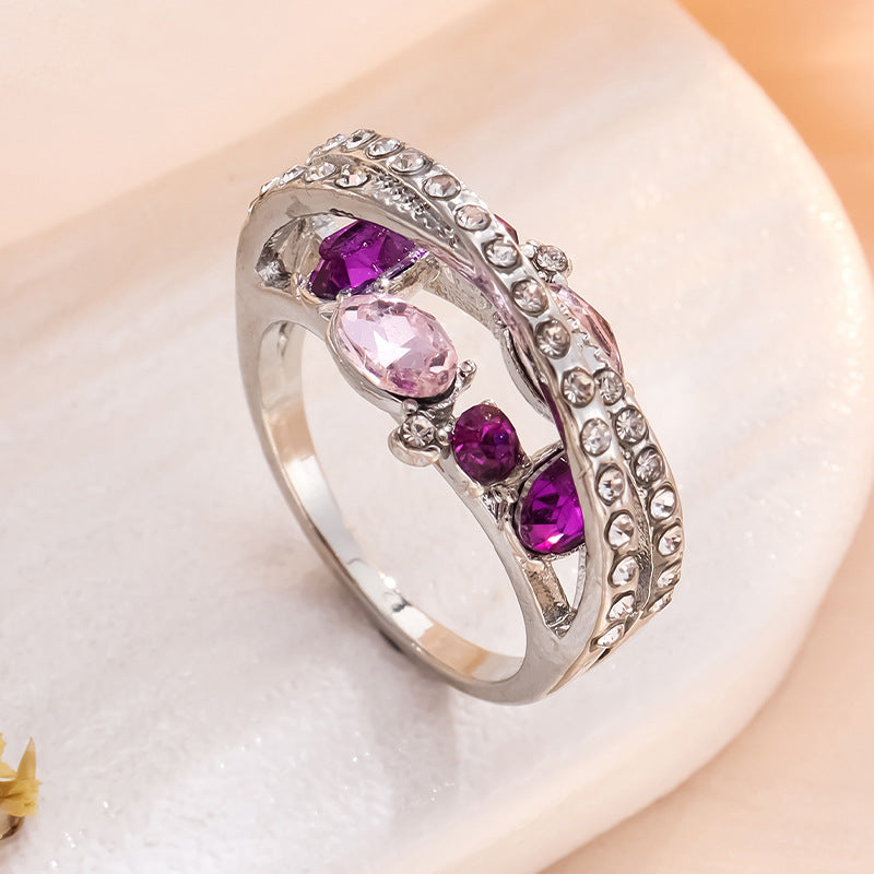 Elegant Amethyst Ring
