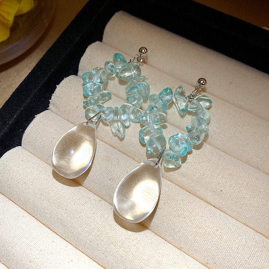 Elegant Aquamarine Earrings