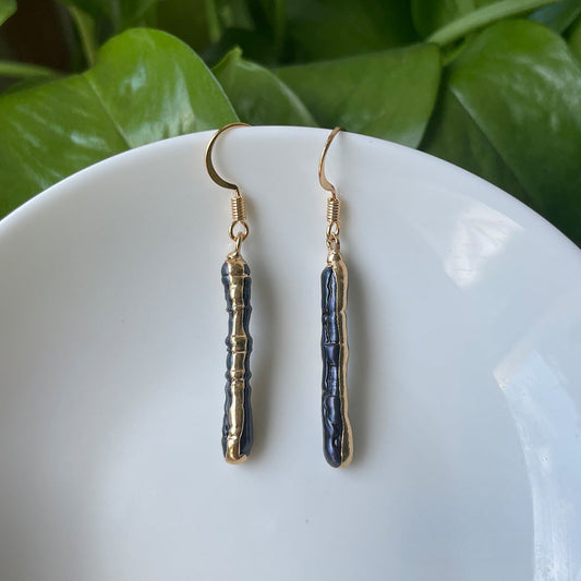 Elegant Bamboo Earrings