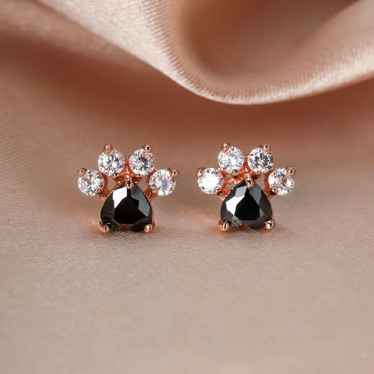 Elegant Black Diamond Earrings