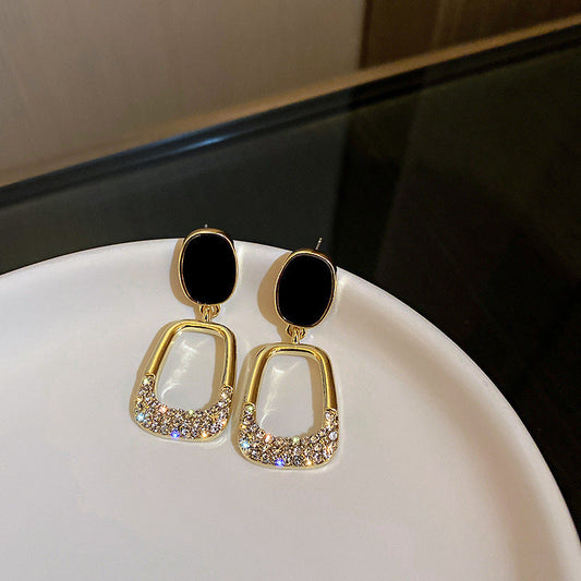 Elegant Black Onyx Earrings