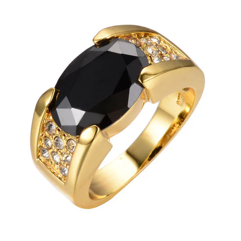 Elegant Black Onyx Ring
