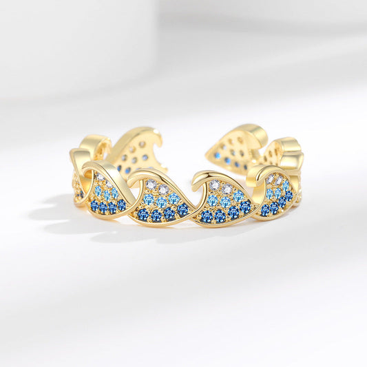 Elegant Blue Sapphire Ring