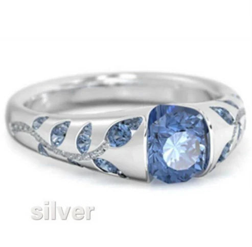 Elegant Blue Sapphire Ring