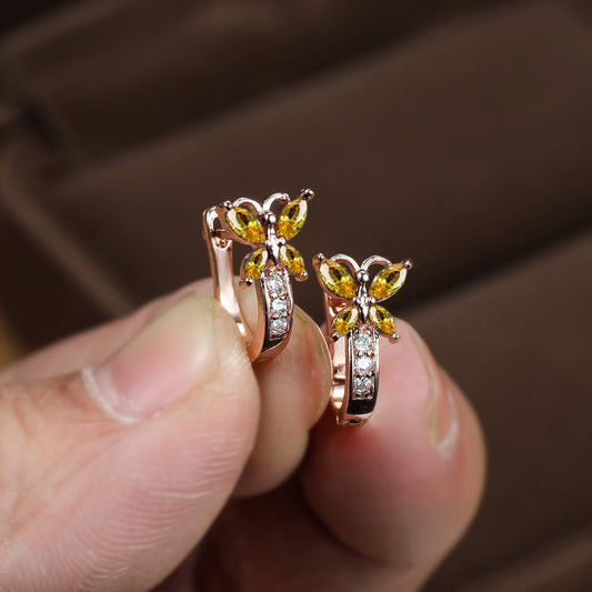 Elegant Citrine Earrings