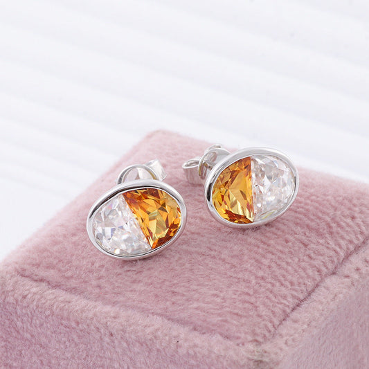 Elegant Citrine Earrings