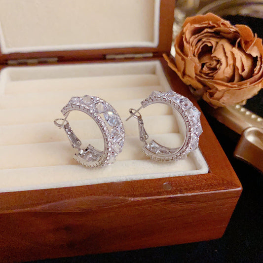 Elegant Crystal Earrings