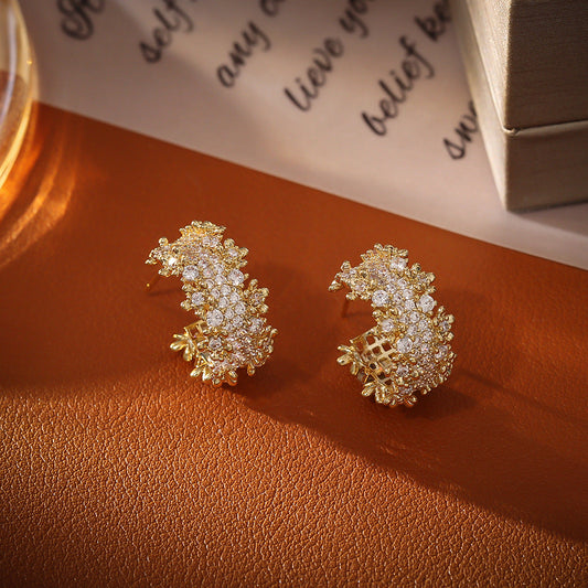 Elegant Crystal Earrings