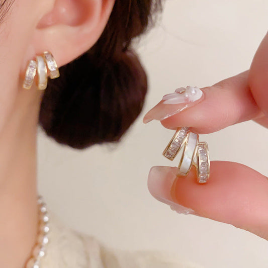 Elegant Crystal Earrings