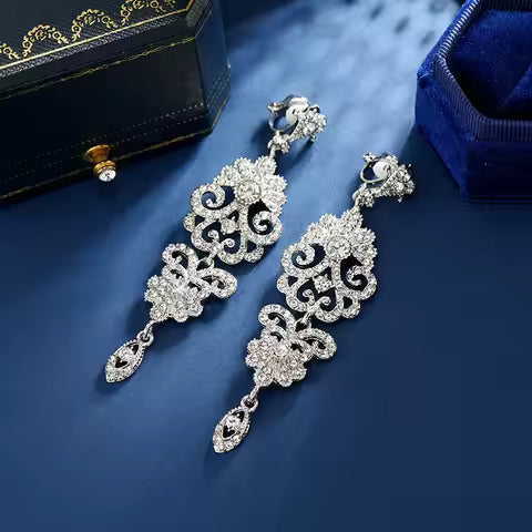 Elegant Crystal Earrings