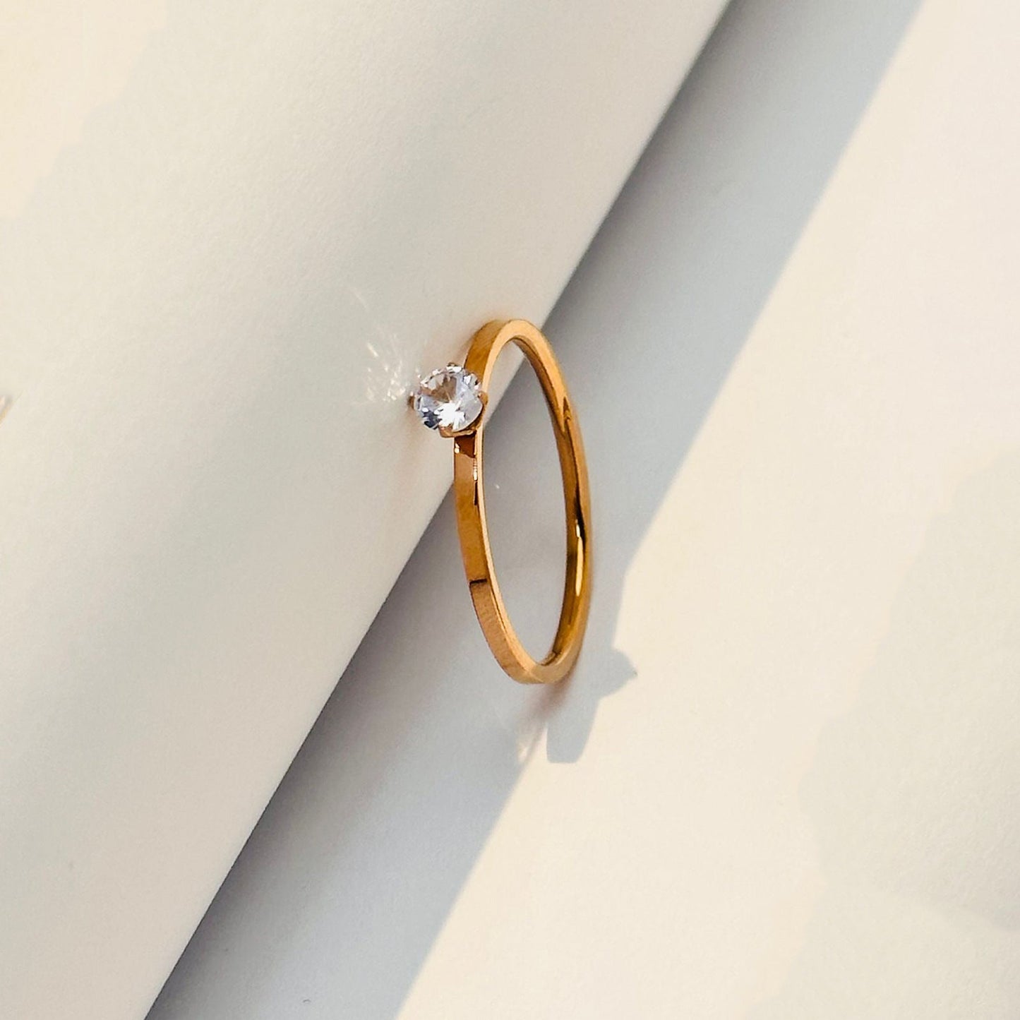 Elegant Crystal Ring