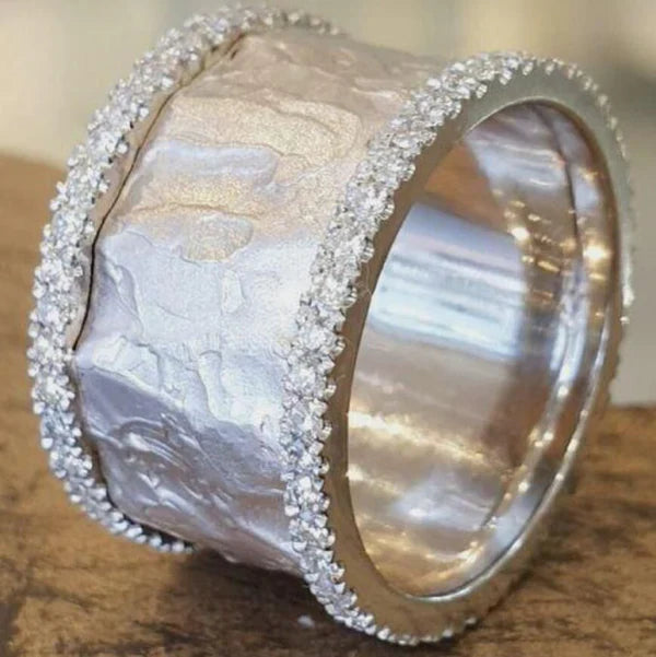 Elegant Crystal Statement Ring