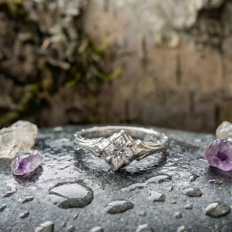 Elegant Crystal Statement Ring