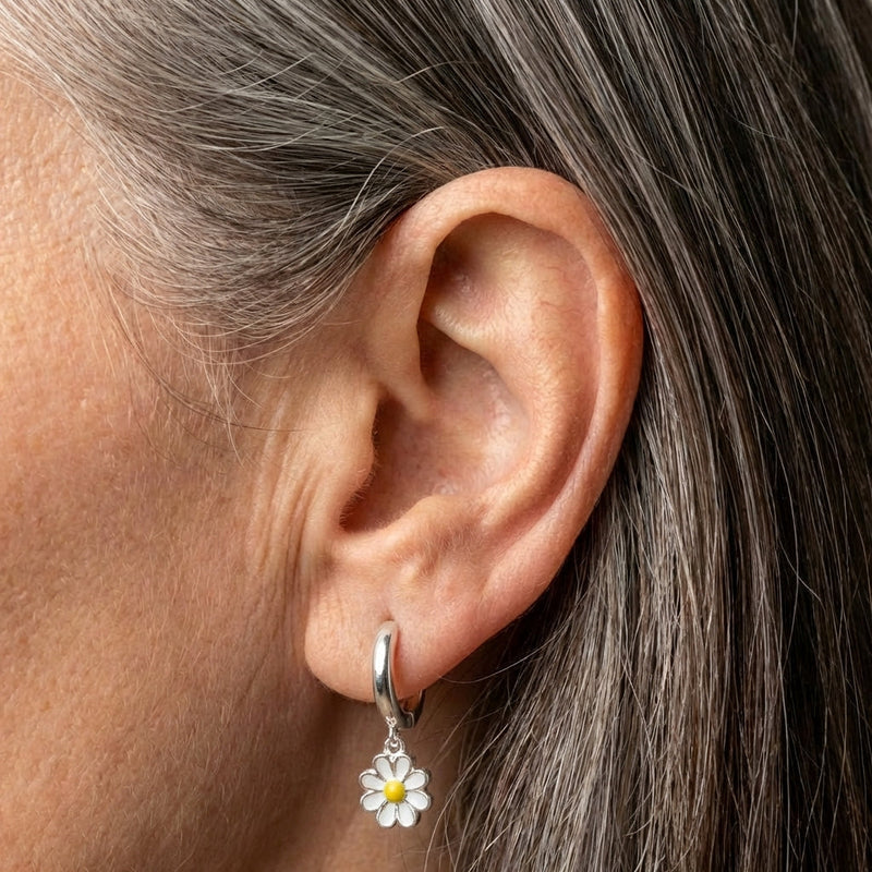 Daisy Pendant Earrings