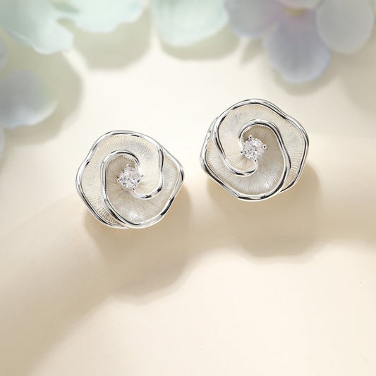 Elegant Diamond Earrings