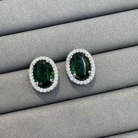 Elegant Emerald Earrings
