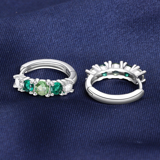 Elegant Emerald Earrings