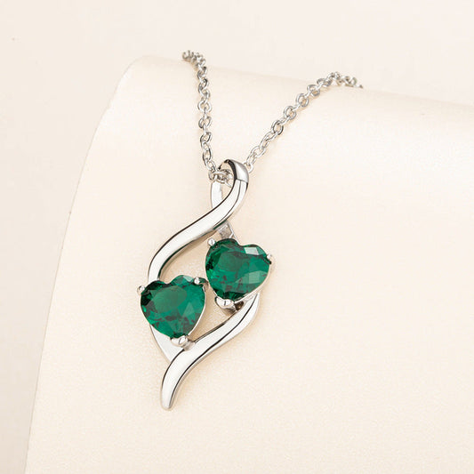 Elegant Emerald Necklace
