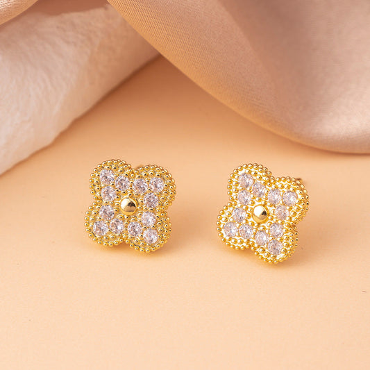 Elegant Floral Earrings
