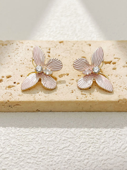 Elegant Flower Earrings