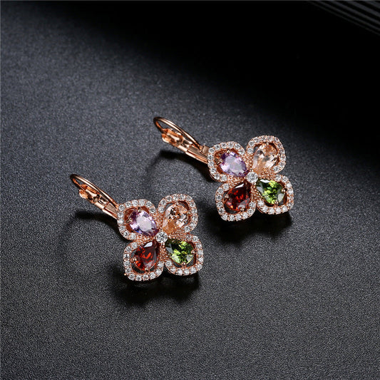 Elegant Gemstone Earrings