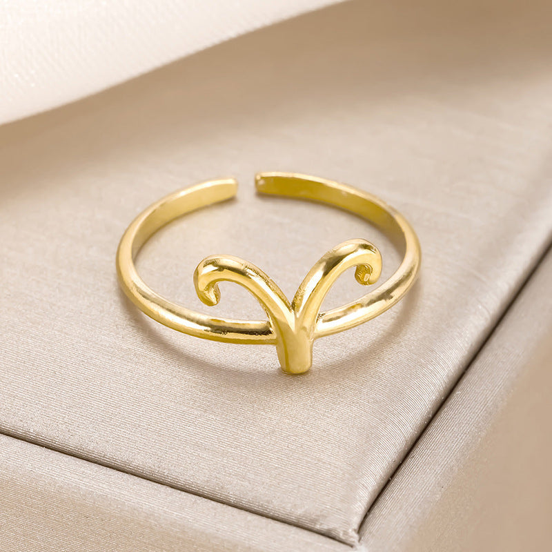 Elegant Gold Cuff Ring