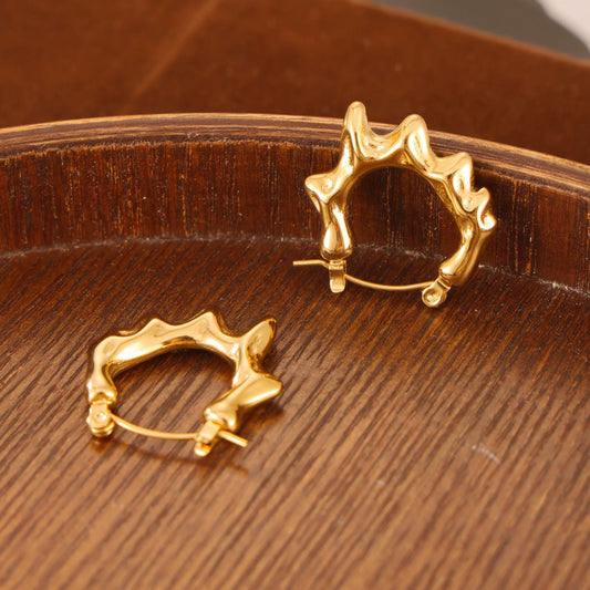 Elegant Gold Earrings