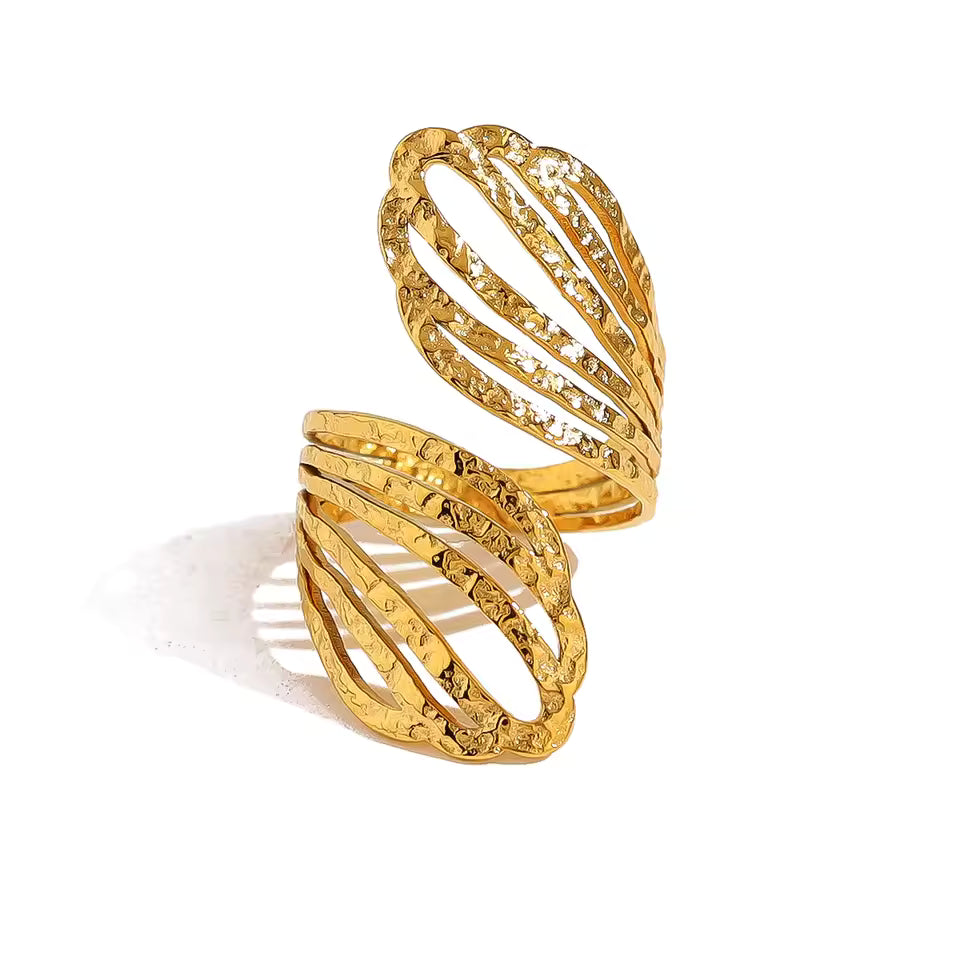 Elegant Gold Statement Ring
